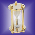 5 Min Metal Sand Timer (Engraved)